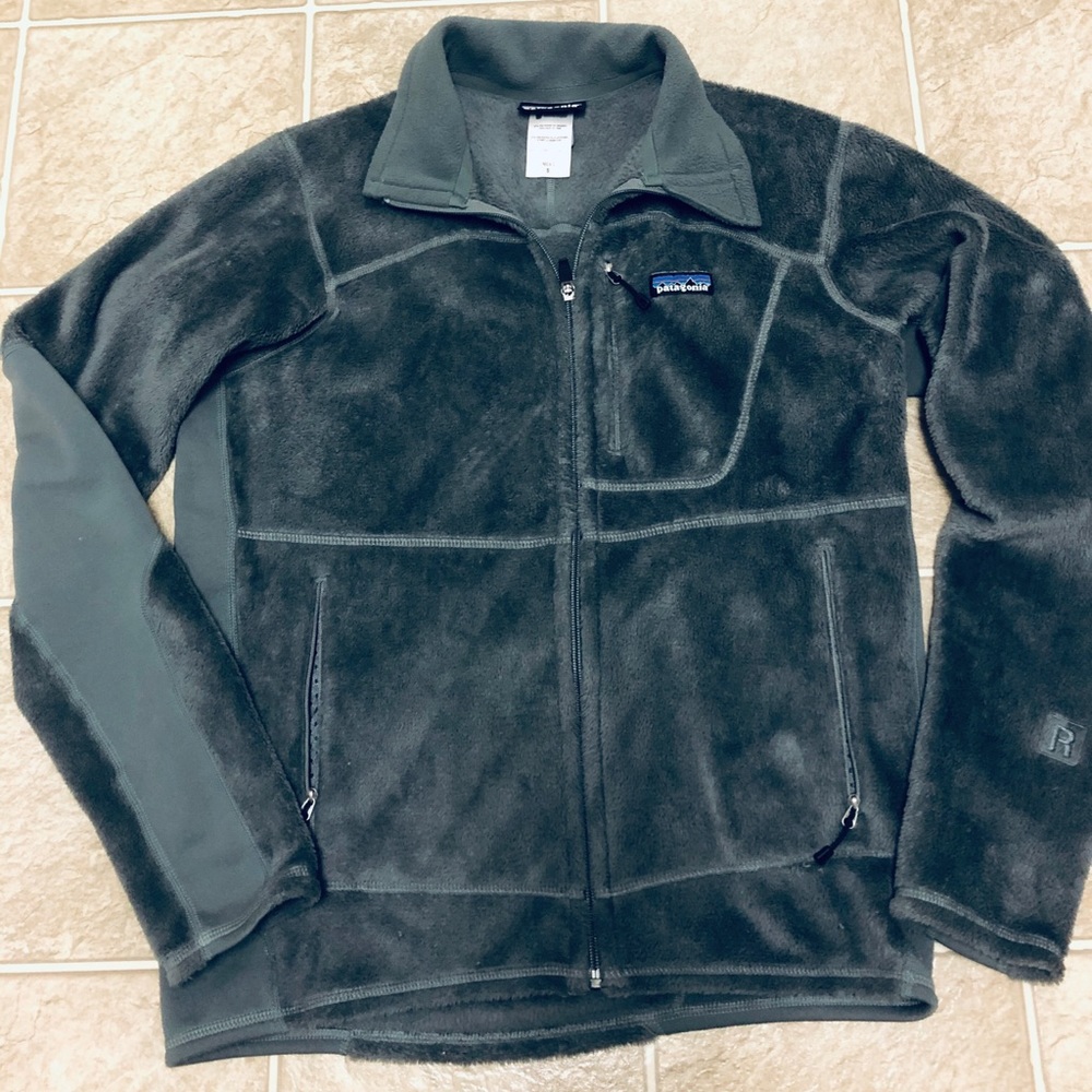 Patagonia polartec fleece gray